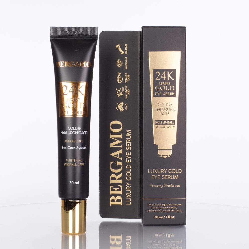 Luksusowe złote serum pod oczy Bergamo 24K