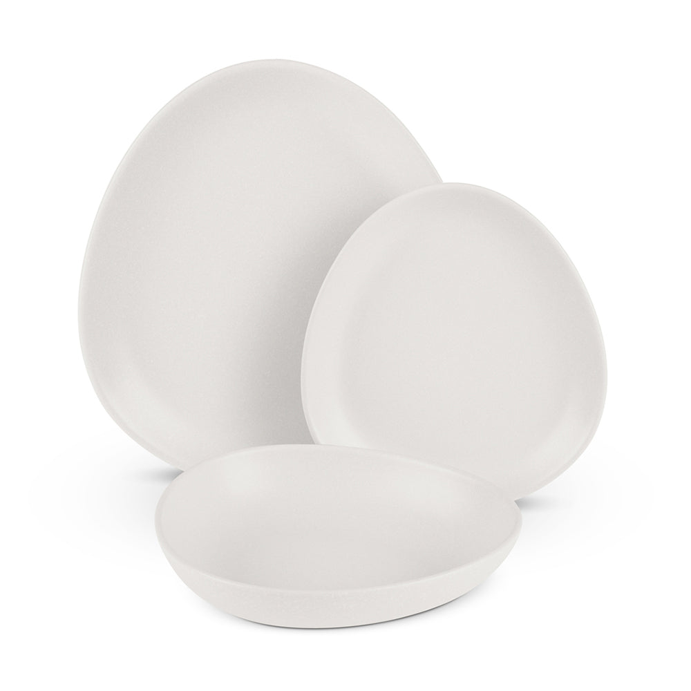 Zestaw obiadowy Berlinger Haus,  18 elementów – w kolorze matowego kremu 2 