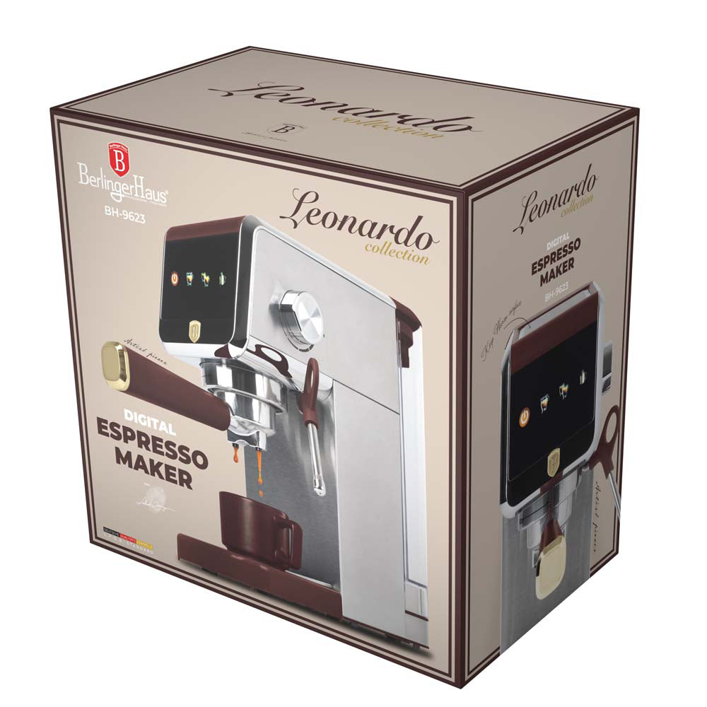 Ekspres ciśnieniowy do kawy Berlinger  Haus – wersja cyfrowa
