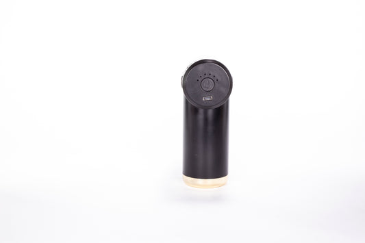 Mini pistolet do masażu głębokiego tkanek z 4 końcówkami masującymi