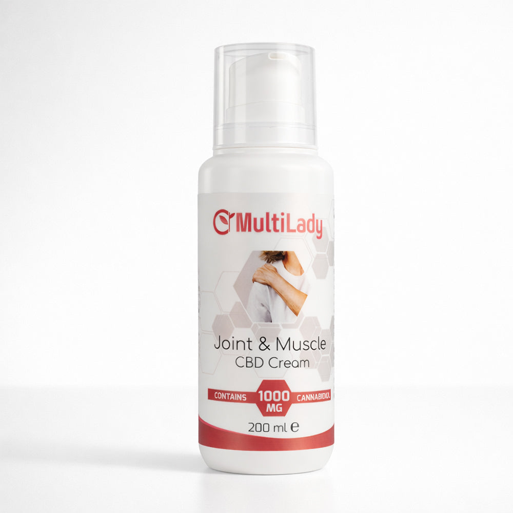Krem na stawy i mięśnie MultiLady CBD 1000 mg – 200 ml