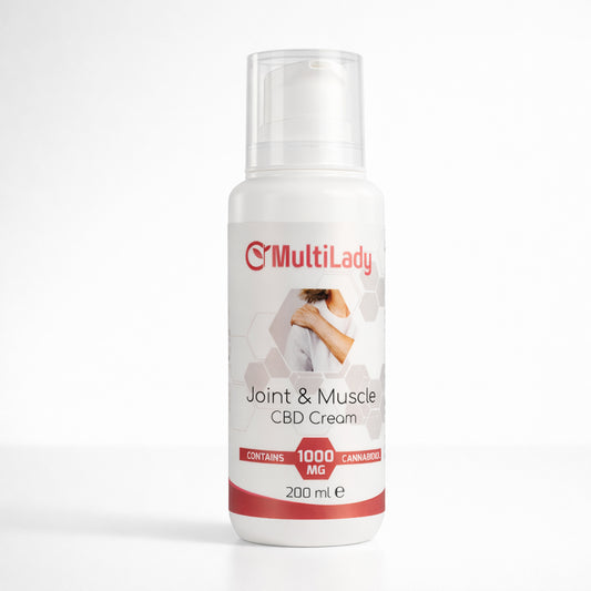 Krem na stawy i mięśnie MultiLady CBD 1000 mg – 200 ml