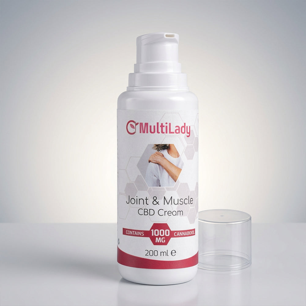 Krem na stawy i mięśnie MultiLady CBD 1000 mg – 200 ml