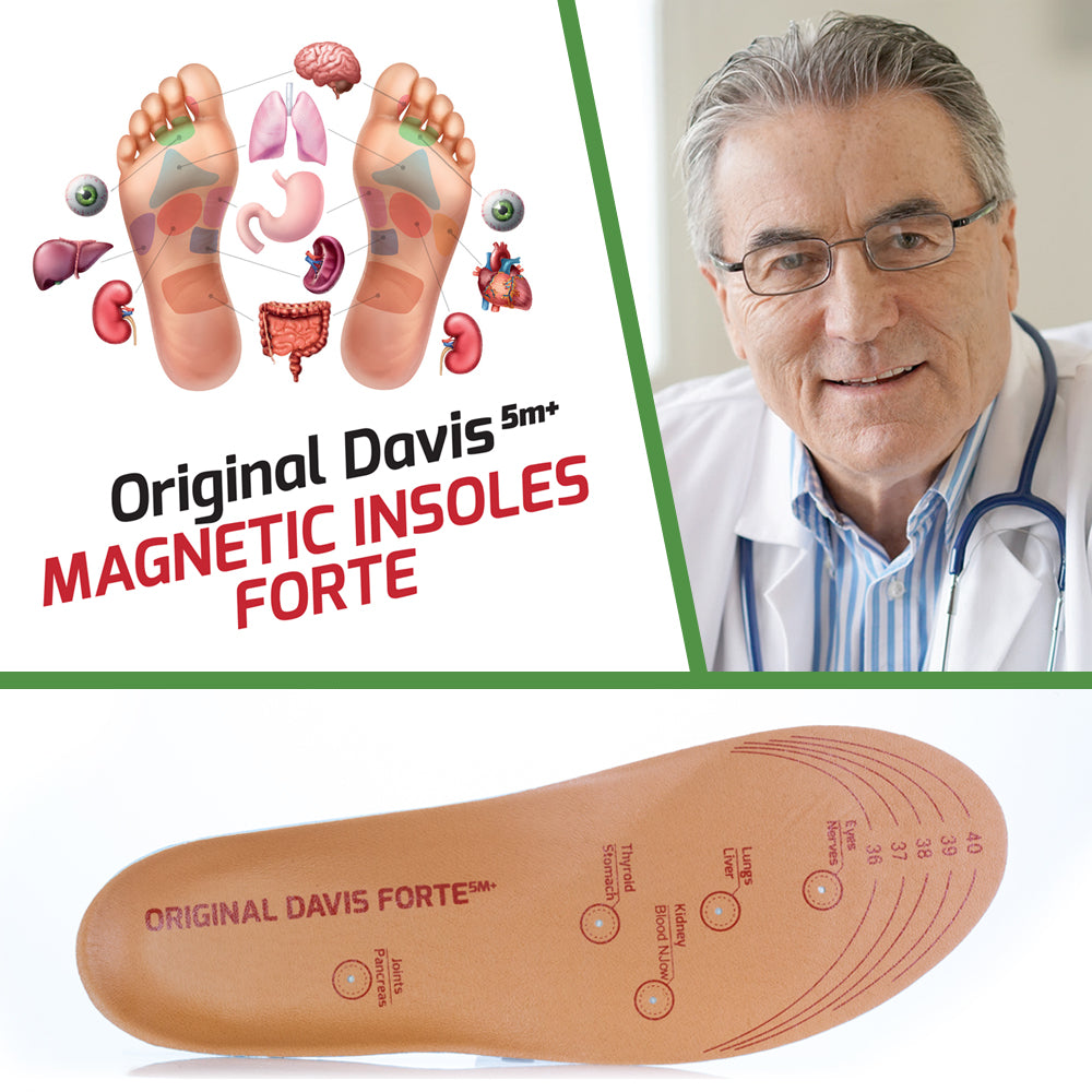 Oryginalne wkładki magnetyczne Davis® FORTE (rozmiar 5m+), wzmocnione pianką z pamięcią kształtu 2 