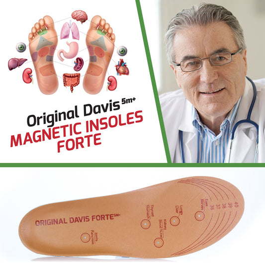 Oryginalne wkładki magnetyczne Davis® FORTE (rozmiar 5m+), wzmocnione pianką z pamięcią kształtu