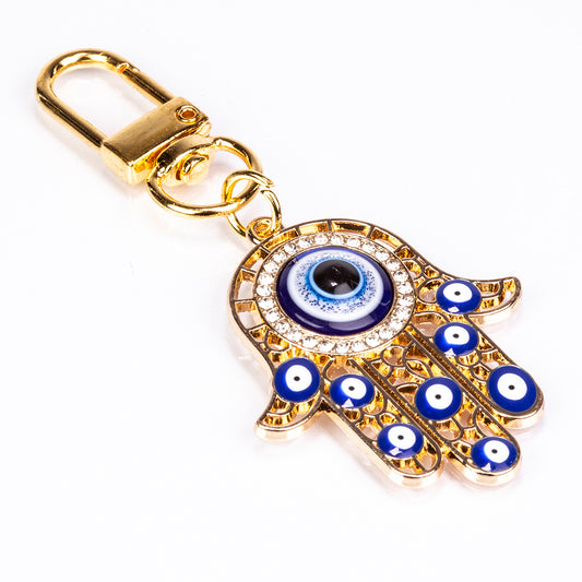 Amulet pozłacany emaliowany