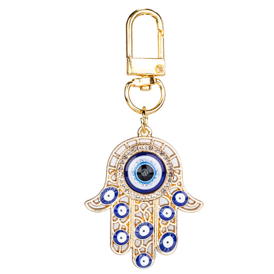 Amulet pozłacany emaliowany