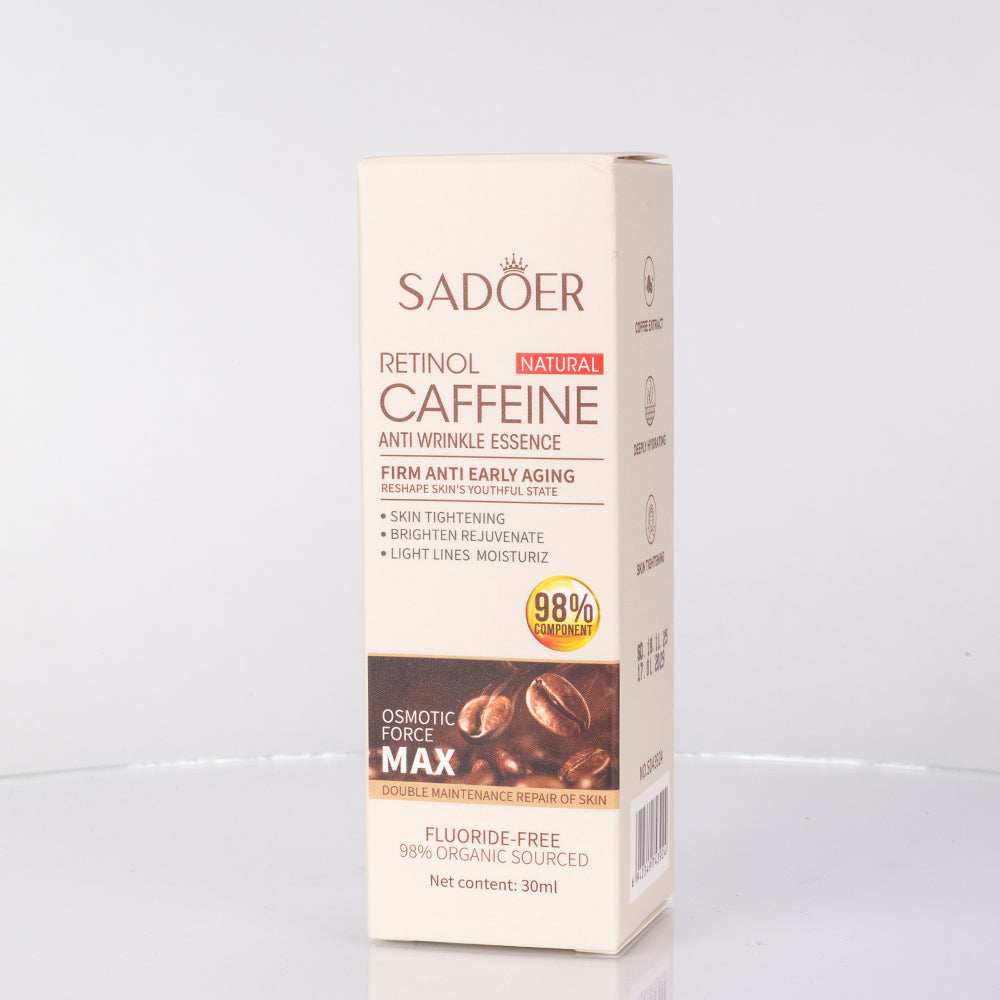 SADOER retinol-kofeina serum przeciwzmarszczkowe do twarzy 3 