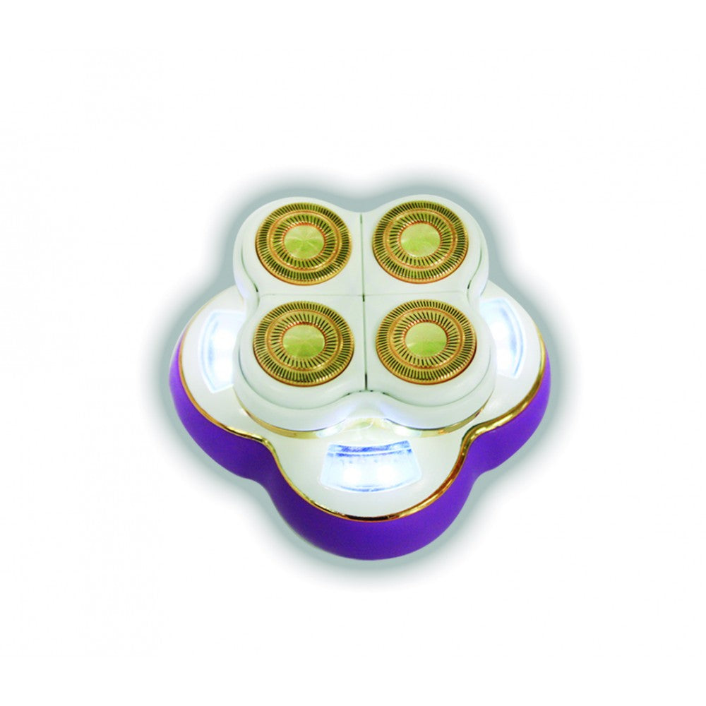 Velform Amazing Legs – akumulatorowe, bezbolesne urządzenie do usuwania włosów z głowicą pokrytą 18-karatowym złotem 1 