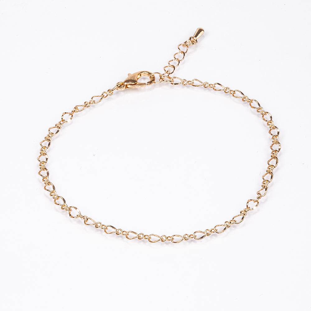 Zestaw pozłacane z białym kryształem emporia® ( Naszyjnik+Kolczyki+Bransoletka )