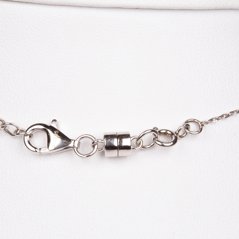 Srebrny zamek magnetyczny 2 