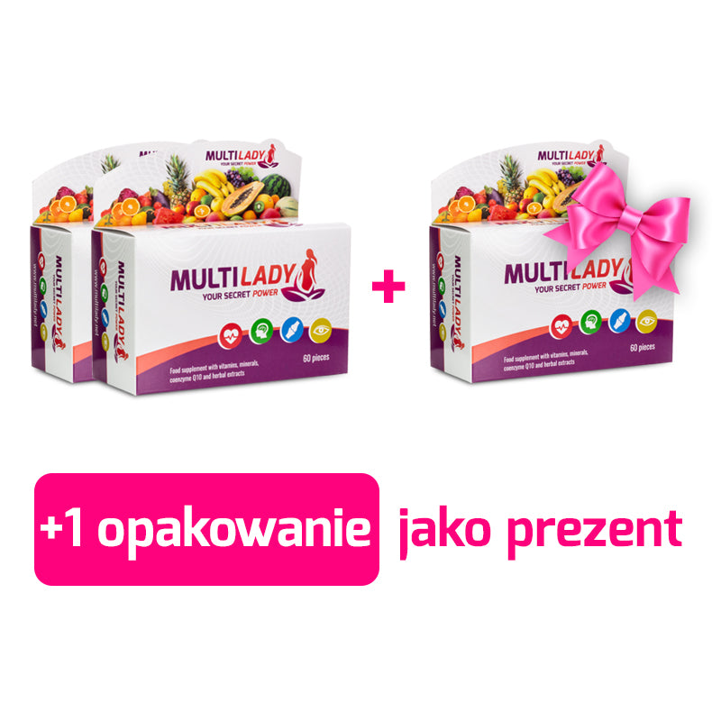 MultiLady - Premium Multiwitamina wzmacniająca odporność 1 