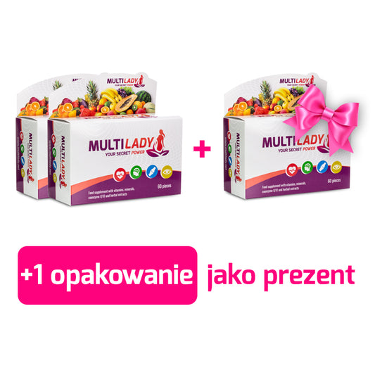 MultiLady - Premium Multiwitamina wzmacniająca odporność