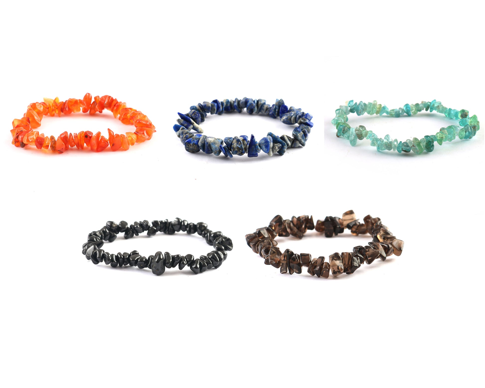 Zestaw bryłka z labradorytem i cytrynem 4 