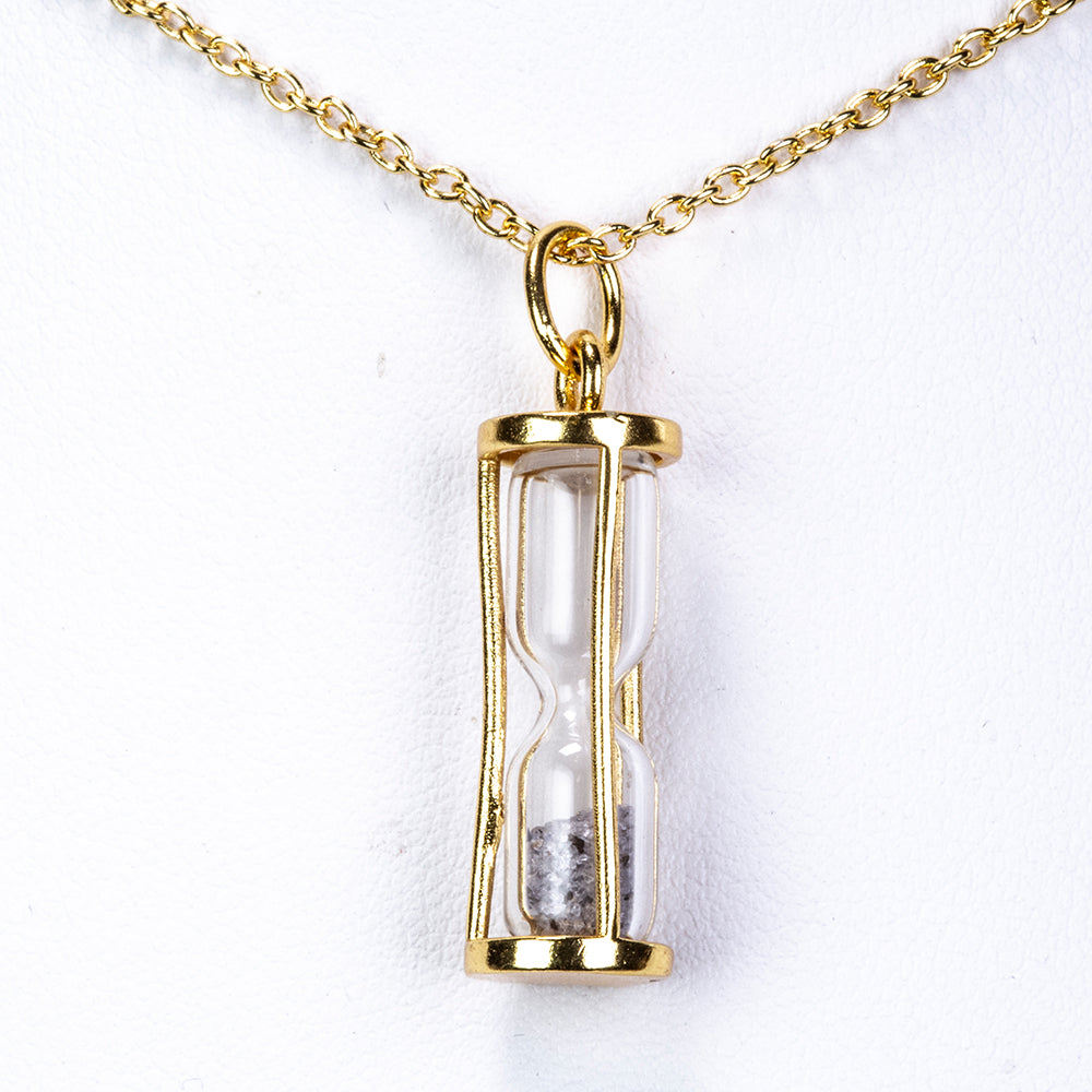 Naszyjnik pozłacany z tanzanitem 1 