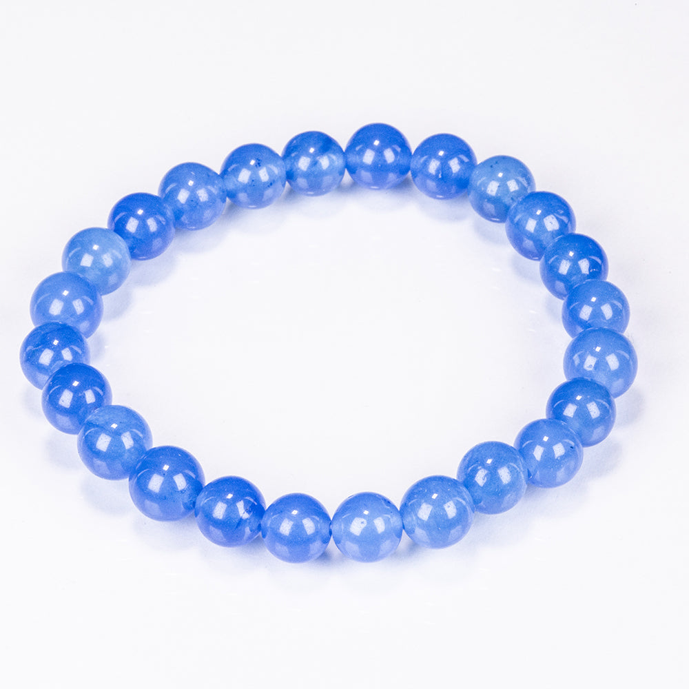 Set of Bracelet with Dyed Amethyst Jade, Green Jade, Light Blue Jade, Dark Blue Jade and Red Jade ATWG: 88.55 cts, AVG: 88.56 grms
