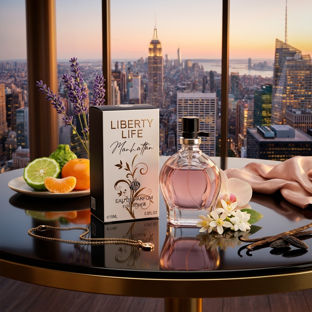 15ml EDP LIBERTY LIFE MANHATTAN – zapach bursztynowo-fougère 1 