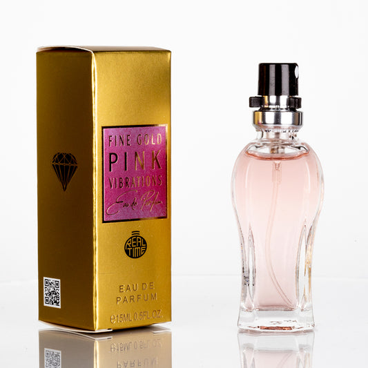 15ml EDP "FINE GOLD PINK VIBRATIONS" - zapach owocowo-cytrusowy
