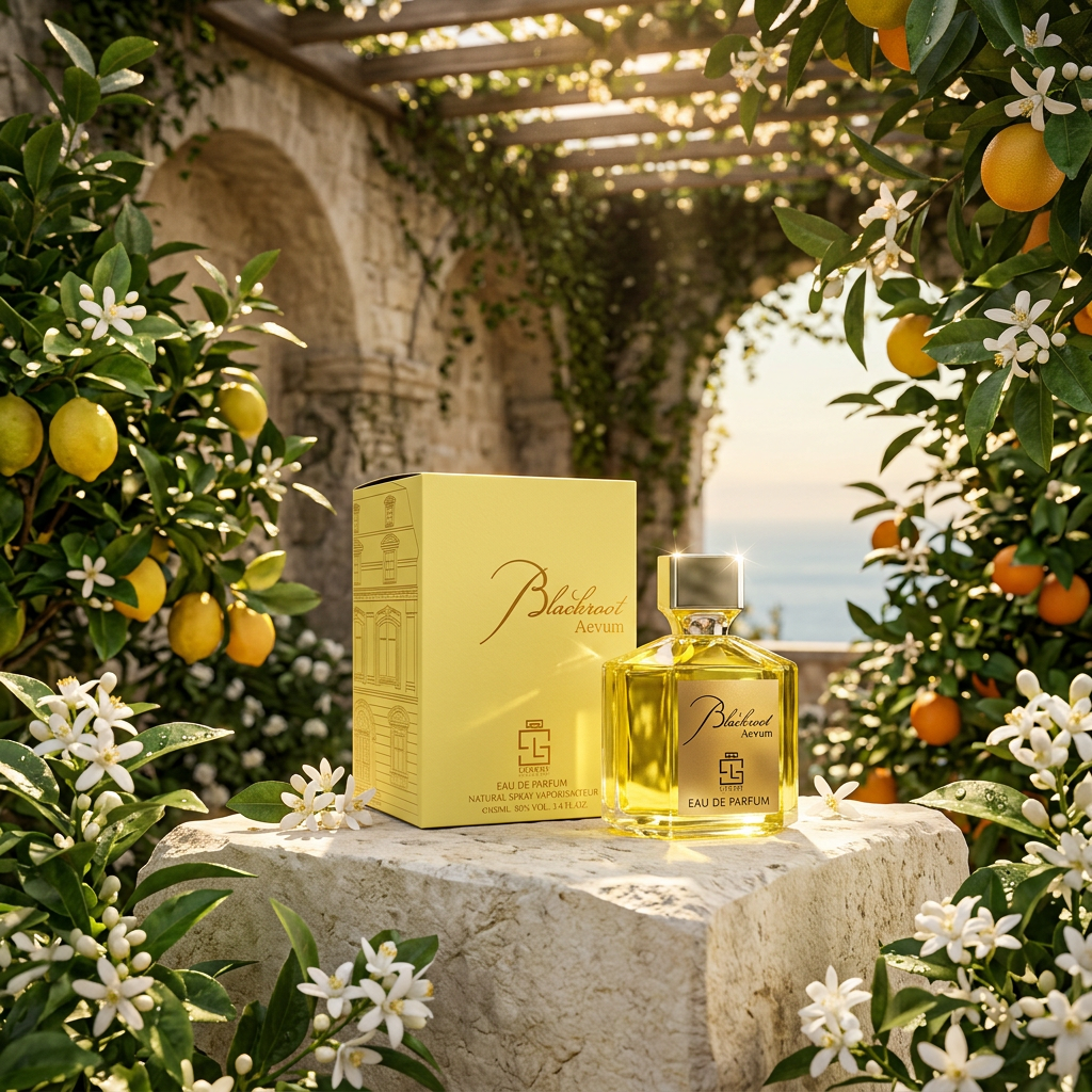 100 ml Eau de Perfume Oriental BLACKROOT Aevum (TOP: BERGAMOT, LIME, LEMON, BITTER ORANGE; MIDDLE: JASMINE, ROSE, VIOLET, FRUITY; BASE: PATCHOULI, MUSK, ANIMALIC)