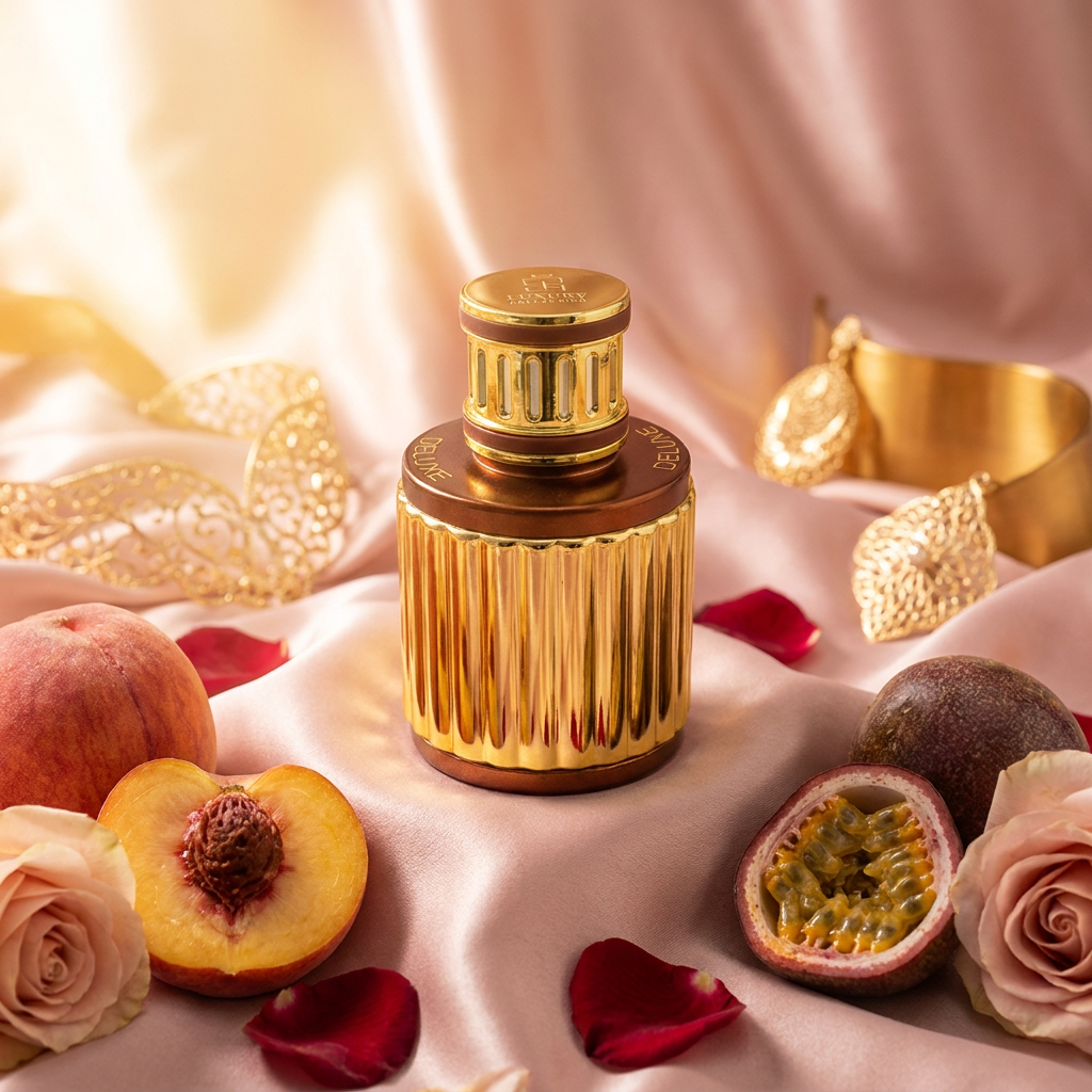 100 ml Eau de Perfume Oriental LUXURY COLLECTION (KIRKIRE) (TOP: PASSION FRUIT; MIDDLE: ROSE, PEACH; BASE: AMBERY WOODS) 4 