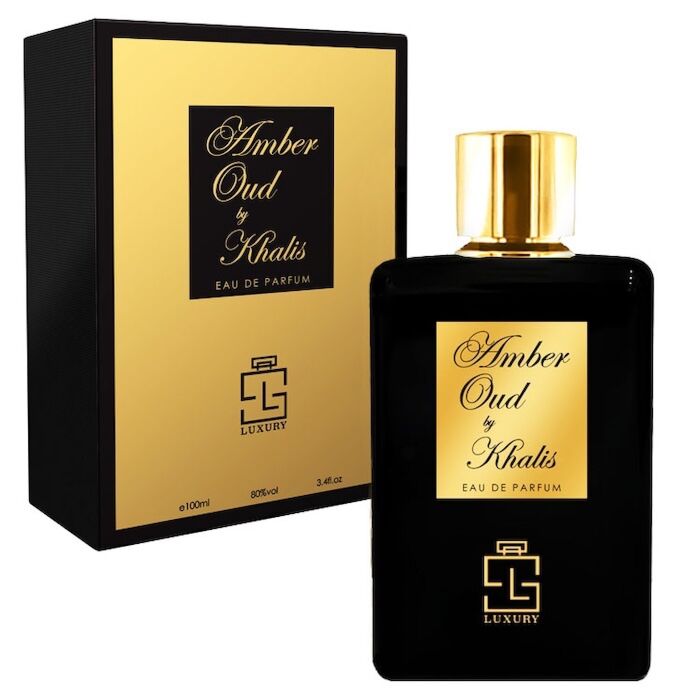 100 ml Eau de Perfume Oriental AMBER OUD BY KHALIS (TOP: CITRUS, LABDANUM, CLOVE, CINNAMON; MIDDLE: SANDALWOOD, CEDARWOOD, VETIVER; BASE: VANILLA, BALSAM, MUSK) 3 