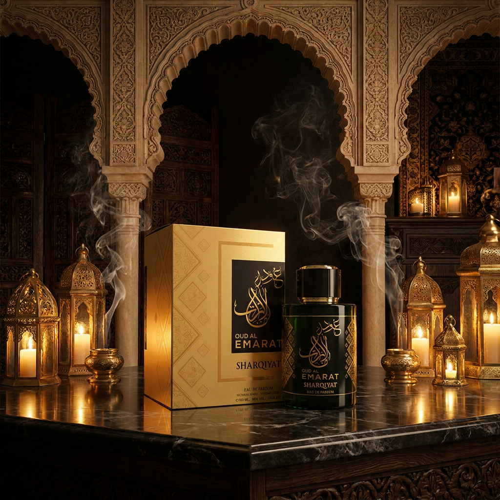 100 ml Eau de Perfume Oriental OUD AL EMARAT (TOP: MYRRH, LABDANUM, AMBERGRIS; MIDDLE: AMBER, BENZOIN, ROSE; BASE: SANDALWOOD, CEDARWOOD, MUSK) 3 