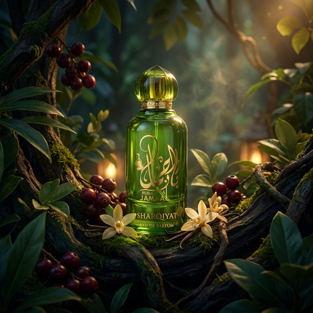 100 ml Eau de Perfume Oriental RUBA AL JAMAAL (TOP: RED FRUITS; MIDDLE: DRY WOODS, VANILLA; BASE: MUSK, GOURMAND, ABS.MYRRHE)