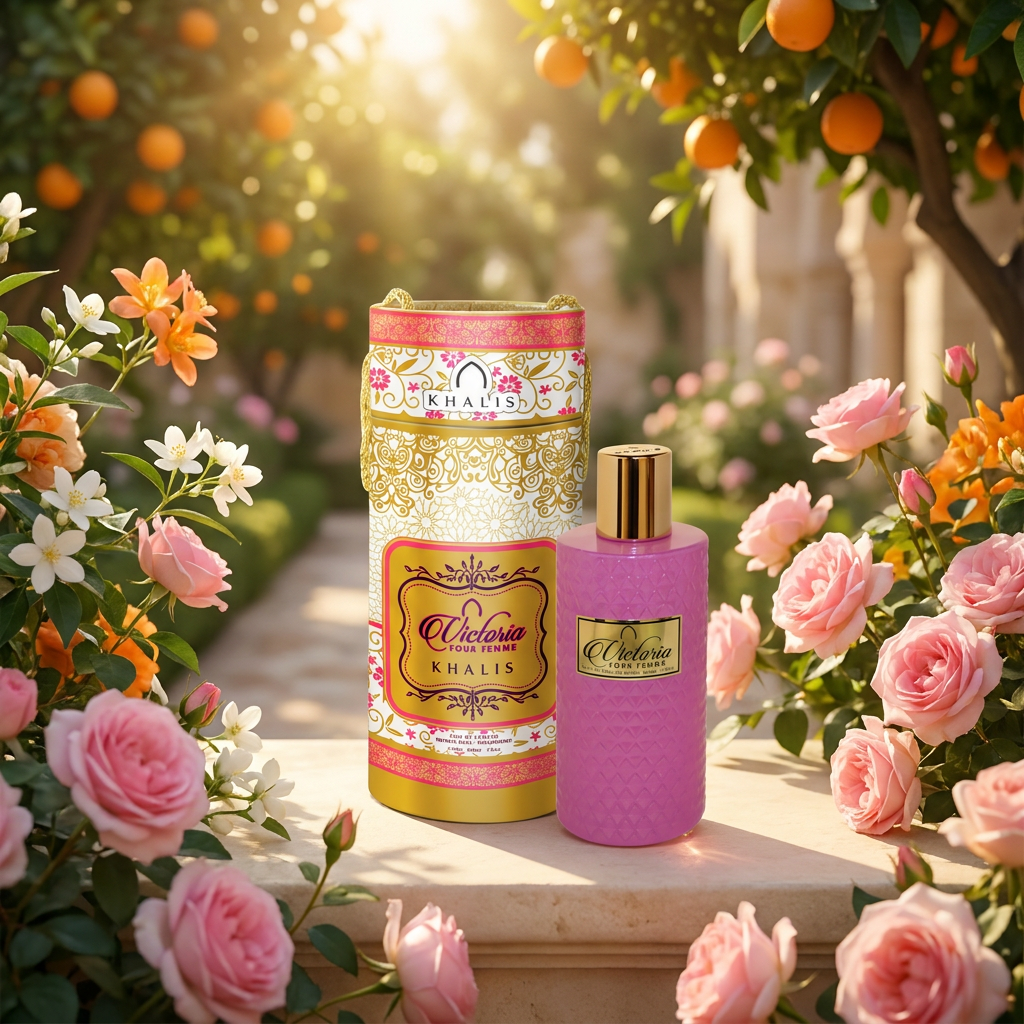 100 ml Eau de Perfume Oriental VICTORIA (TOP: ORANGE; MIDDLE: ROSE, GINGER, JASMINE, APPLE; BASE: MUSK, PATCHOULI, WOODS, VANILLA) 3 