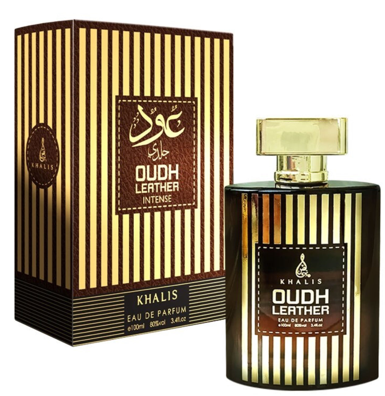 100 ml Eau de Perfume Oriental OUDH LEATHER INTENSE (TOP: BERGAMOT, GRAPEFRUIT; MIDDLE: CARAWAY, CANDIED FRUITS, CITRUS; BASE: PATCHOULI, VETIVER, LEATHER)