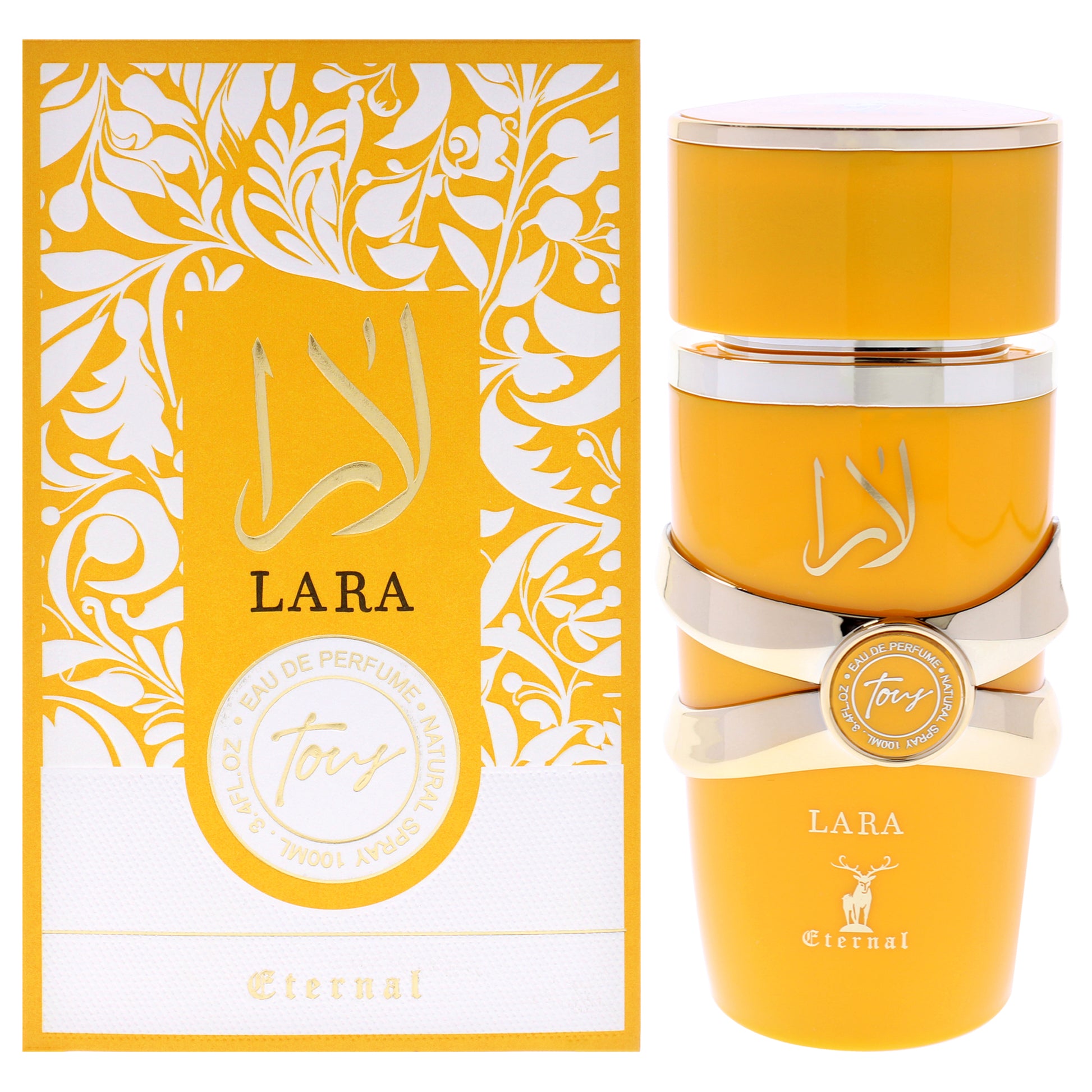 100 ml Eau de Perfume Oriental LARA TOUS (TOP: PEAR, PINEAPPLE, GRAPEFRUIT; MIDDLE: ROSE, COCONUT, TRANSPARENT FLORAL NOTES, JASMINE; BASE: VANILLA, AMBER, MUSK) 2 