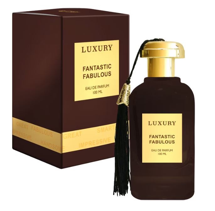 100 ml Eau de Perfume Oriental FANTASTIC FABULOUS (TOP: CLARY SAGE, LAVENDER; MIDDLE: ALMOND, VANILLA, ORRIS, LEATHER; BASE: TONKA BEAN, CASHMERAN, AMBER, WHITE WOODS, MUSK) 2 