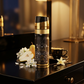 Perfume Body Spray BLACK OPINE 200 ML (Top: PINK PEPPER, ORANGE BLOSSOM, PEAR; Middle: WHITE FLOWERS, JASMINE, COFFEE; Base: VANILLA, PATCHOULI, CEDARWOOD, MUSK)