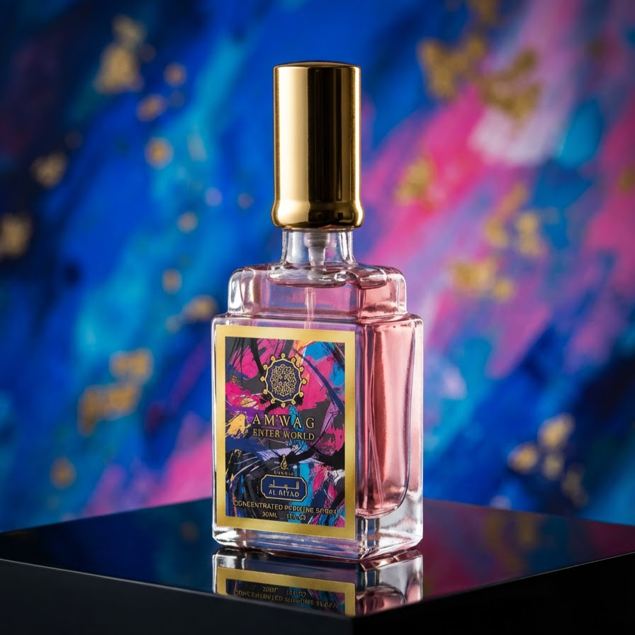 30 ml wody perfumowanej Amwaj Enter World Ostro- jaśminowy zapach dla kobiet