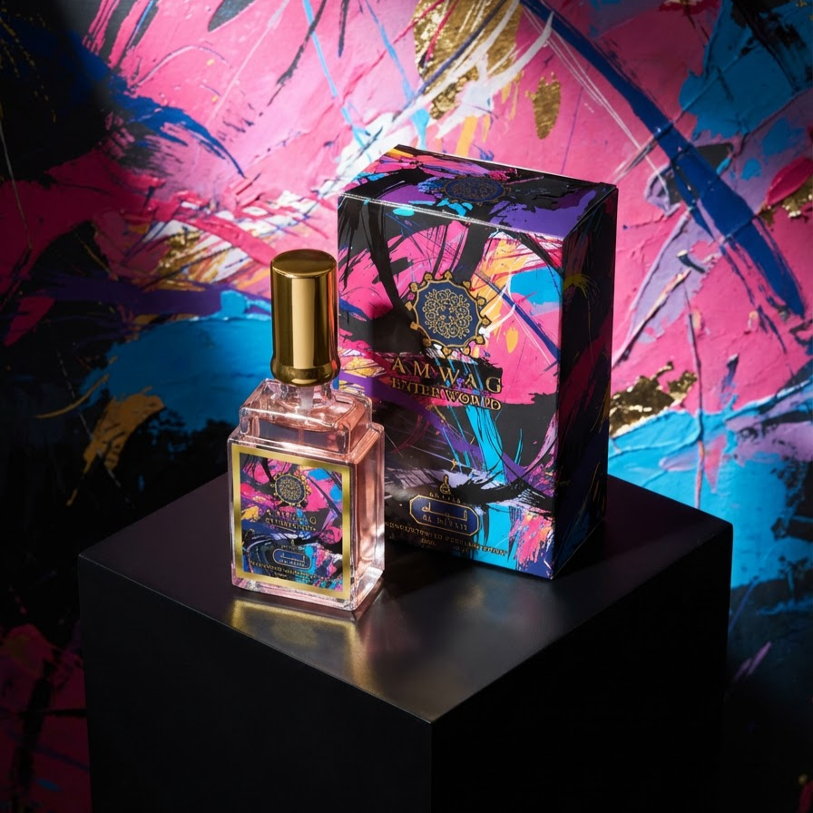 30 ml wody perfumowanej Amwaj Enter World Ostro- jaśminowy zapach dla kobiet