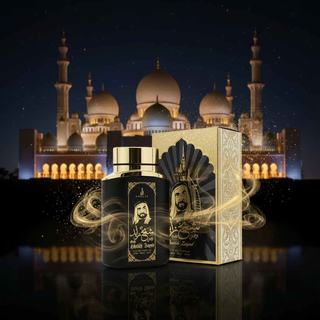 100 ml wody perfumowanej SHEIKH ZAYED GOLD Pikantny drzewny zapach dla mężczyzn 9 