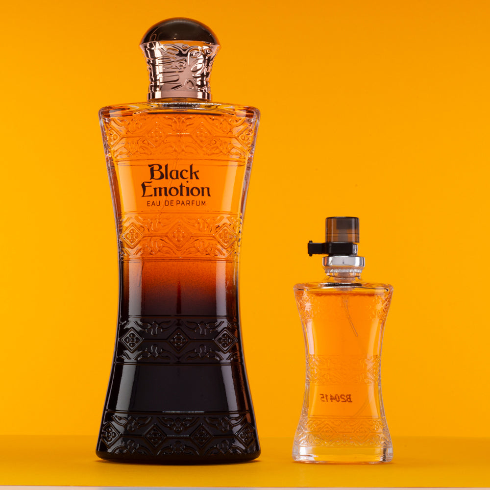 100 ml + 15 ml wody perfumowanej "BLACK EMOTION" Orientalno - Waniliowy Zapach dla Kobiet