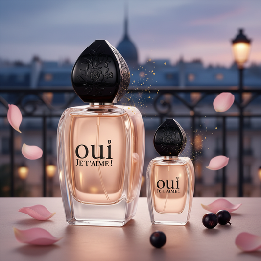 100 ml + 30 ml wody perfumowanej "OUI JE T’AIME" Cypr - owocowy zapach dla kobiet