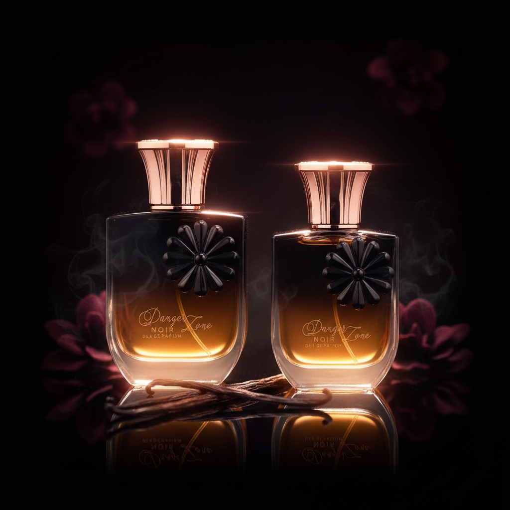 100 ml + 30 ml wody perfumowanej „DANGER ZONE NOIR” Orientalno – Waniliowy Zapach dla Kobiet 2 