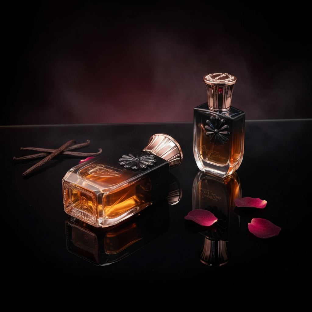 100 ml + 30 ml wody perfumowanej „DANGER ZONE NOIR” Orientalno – Waniliowy Zapach dla Kobiet 3 