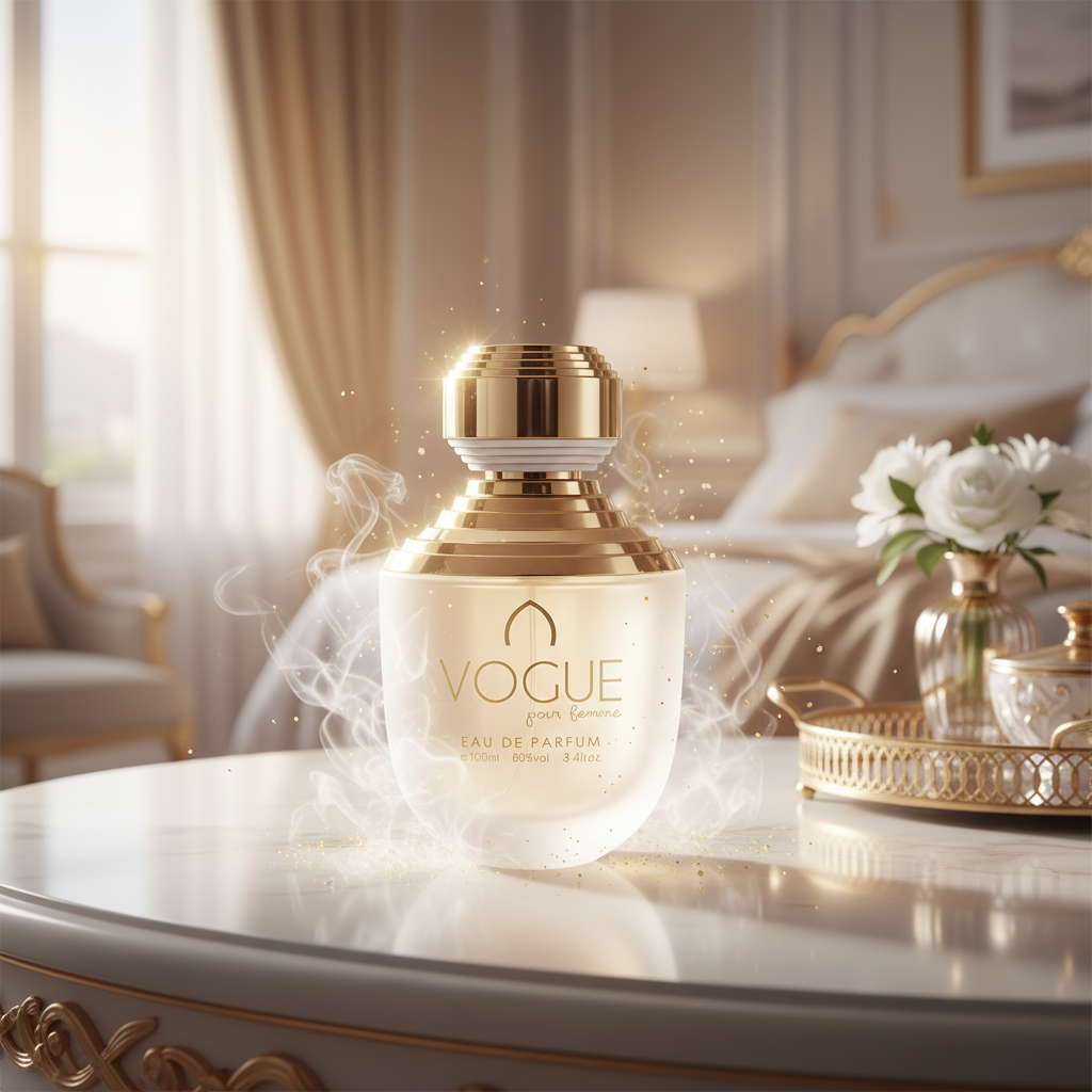 100 ml woda perfumowana VOGUE owocowo-kwiatowo-piżmowy zapach dla kobiet