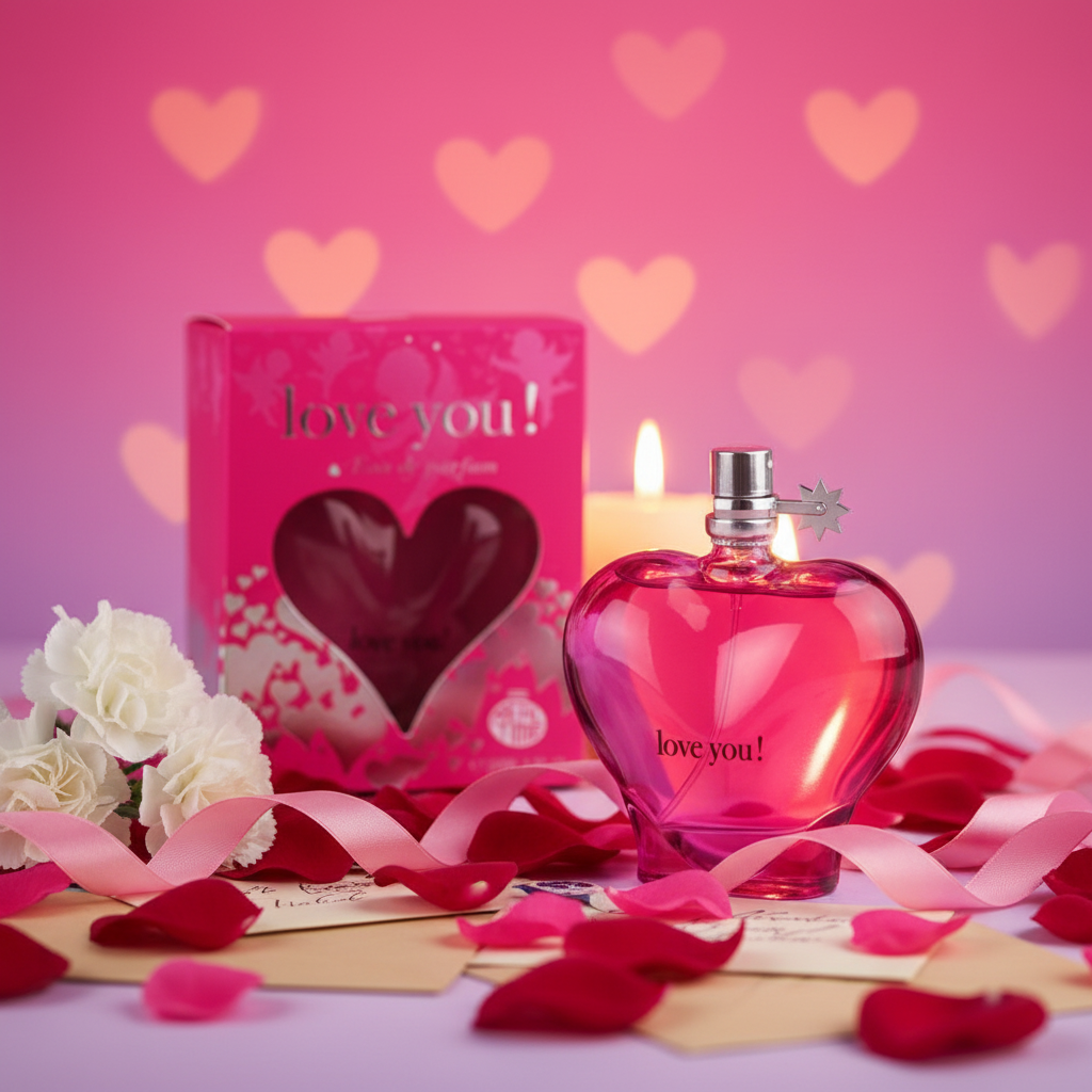 100 ml woda perfumowana "Love You Pink" owocowo-cytrusowy zapach dla kobiet 1 