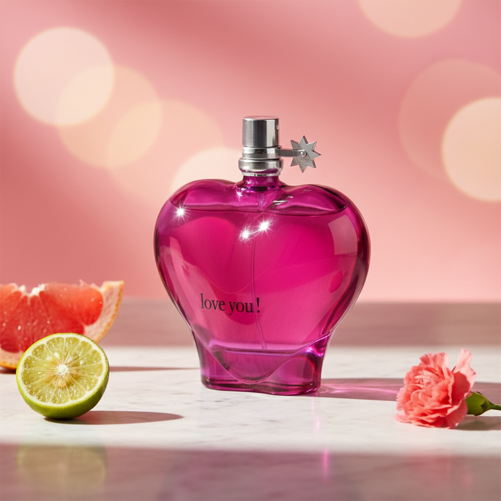 100 ml woda perfumowana "Love You Pink" owocowo-cytrusowy zapach dla kobiet