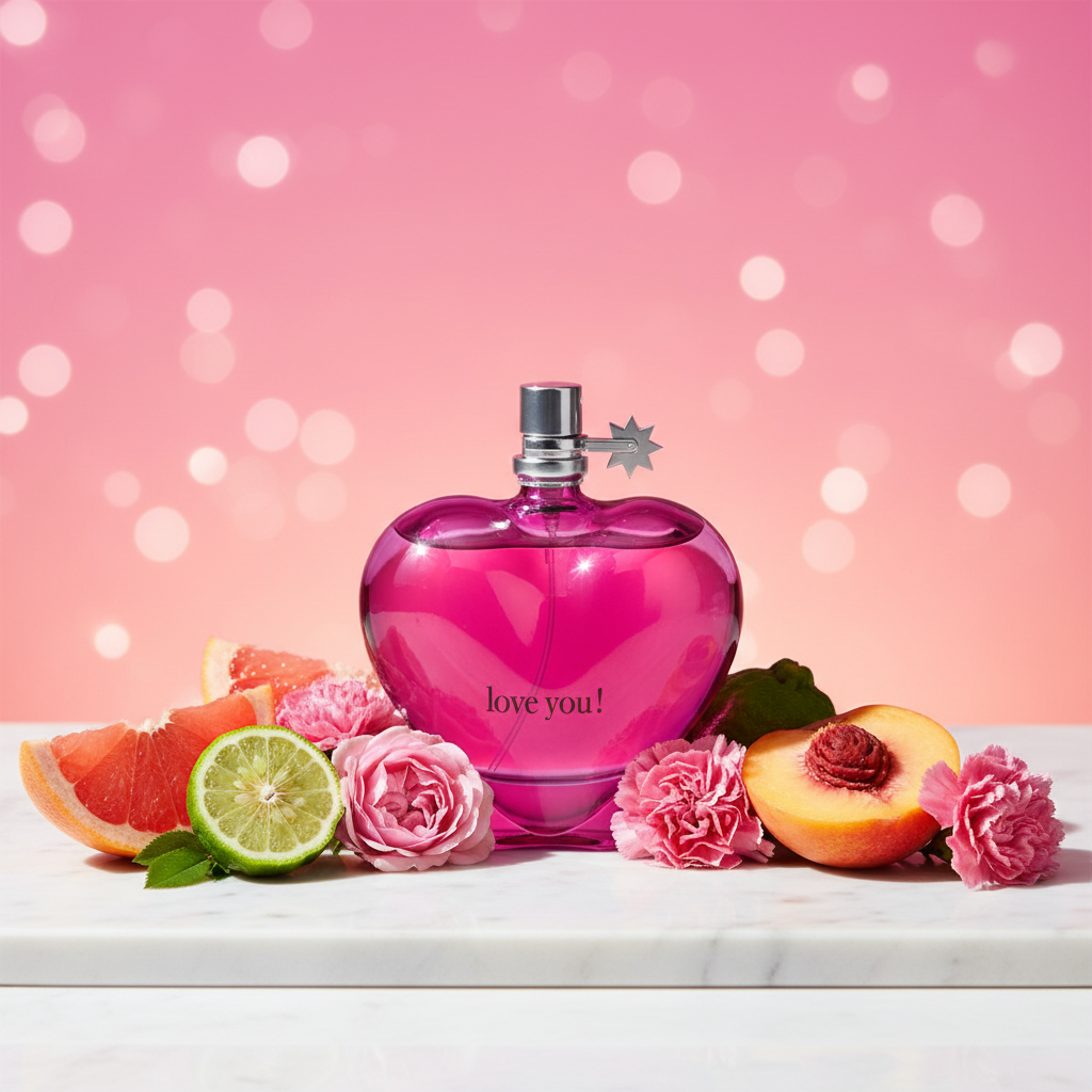 100 ml woda perfumowana "Love You Pink" owocowo-cytrusowy zapach dla kobiet