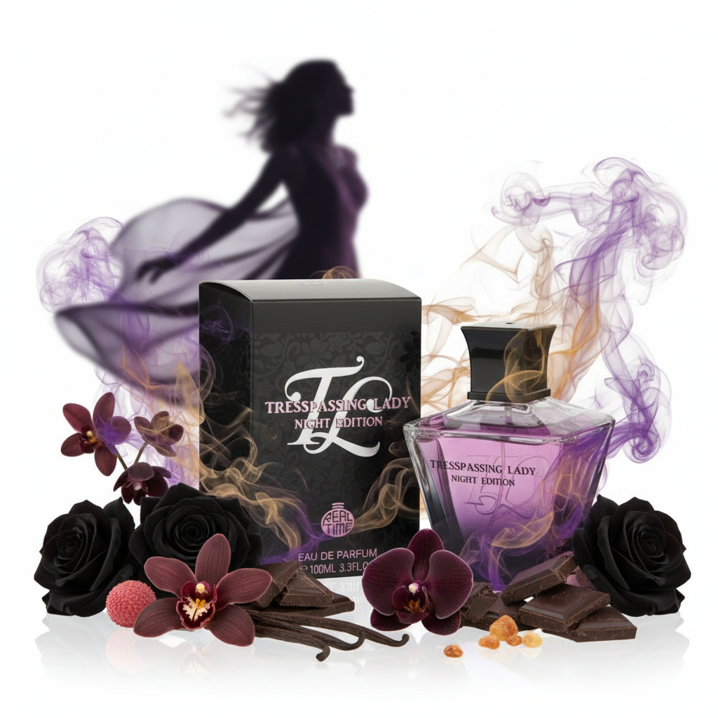 100 ml woda perfumowana "Trespassing Lady Night Edition" Kwiatowo-korzenny zapach dla kobiet 3 