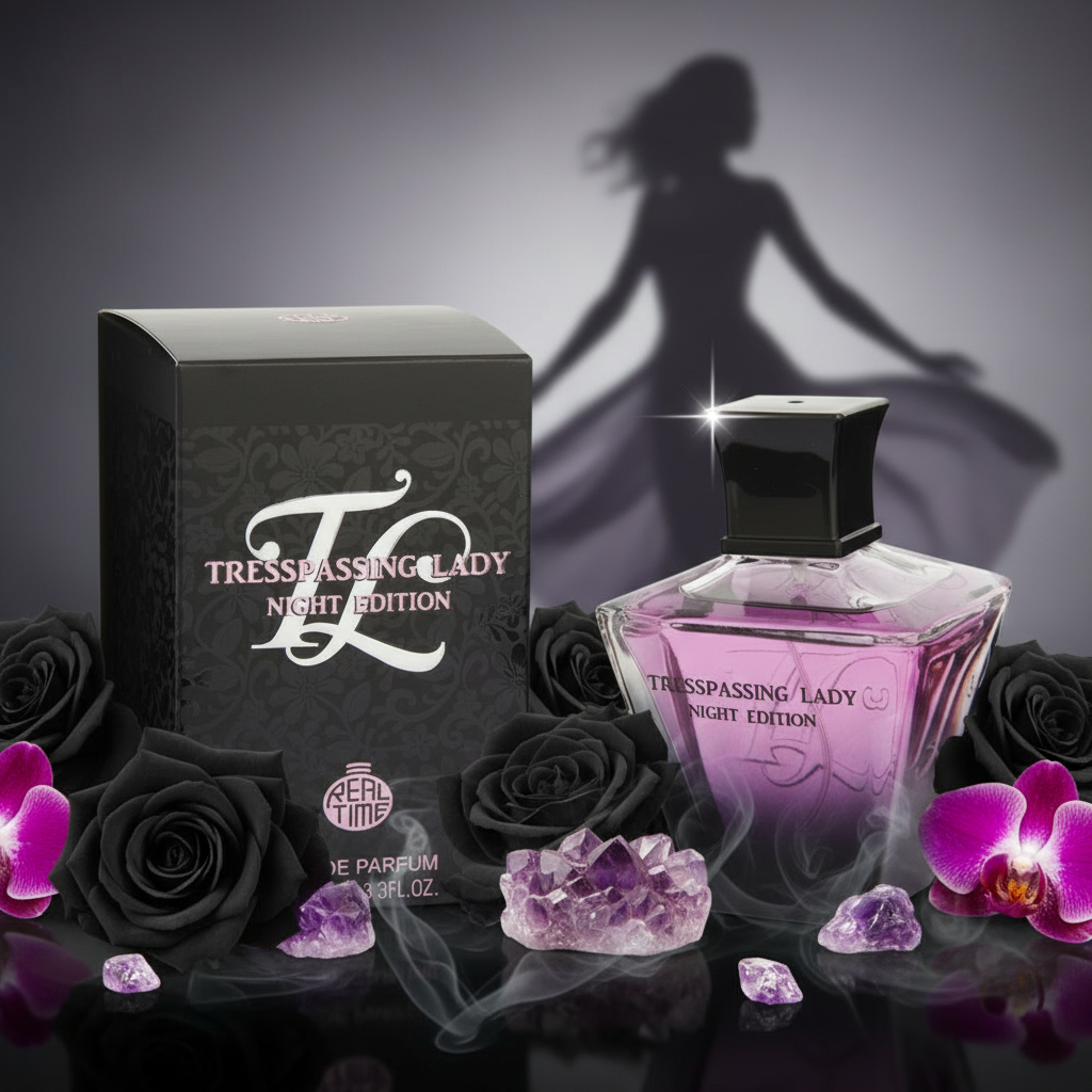 100 ml woda perfumowana "Trespassing Lady Night Edition" Kwiatowo-korzenny zapach dla kobiet