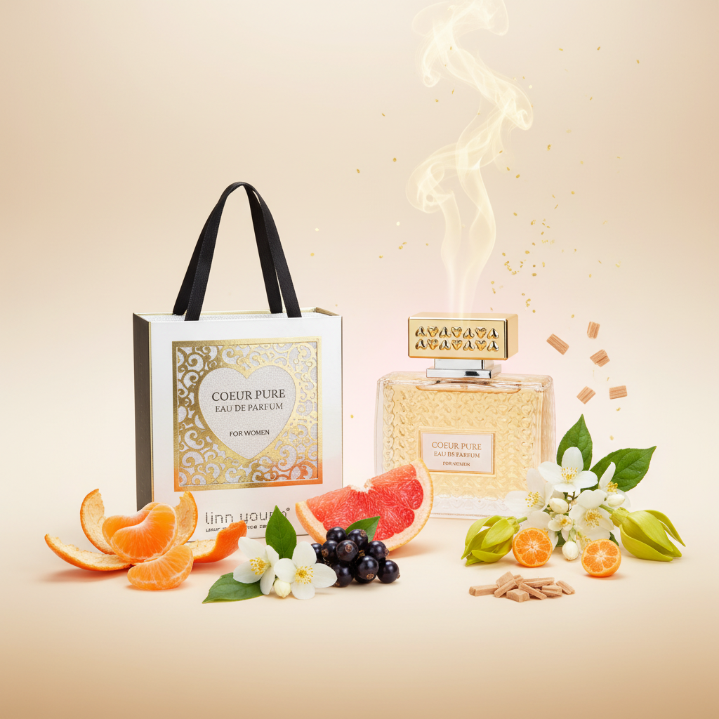 100 ml wody perfumowanej COEUR PURE Kwiatowy zapach dla kobiet