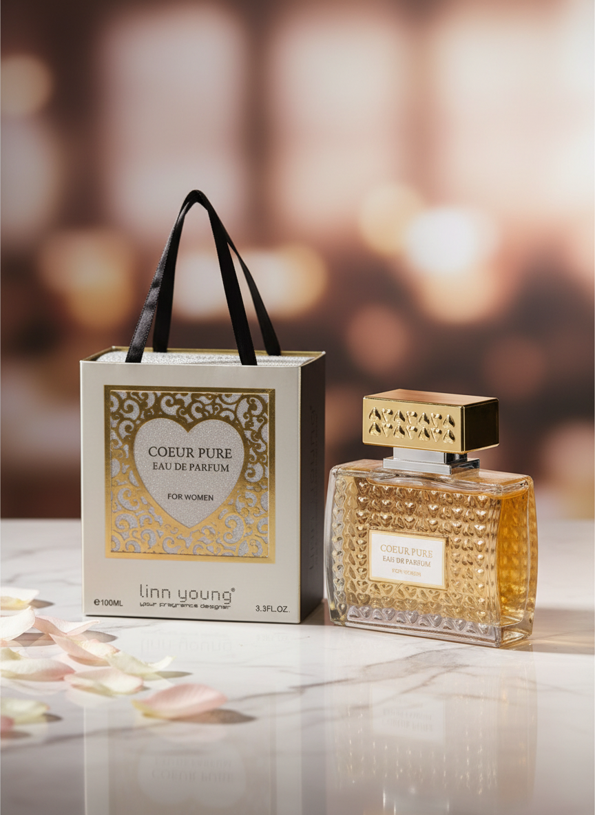 100 ml wody perfumowanej COEUR PURE Kwiatowy zapach dla kobiet 6 