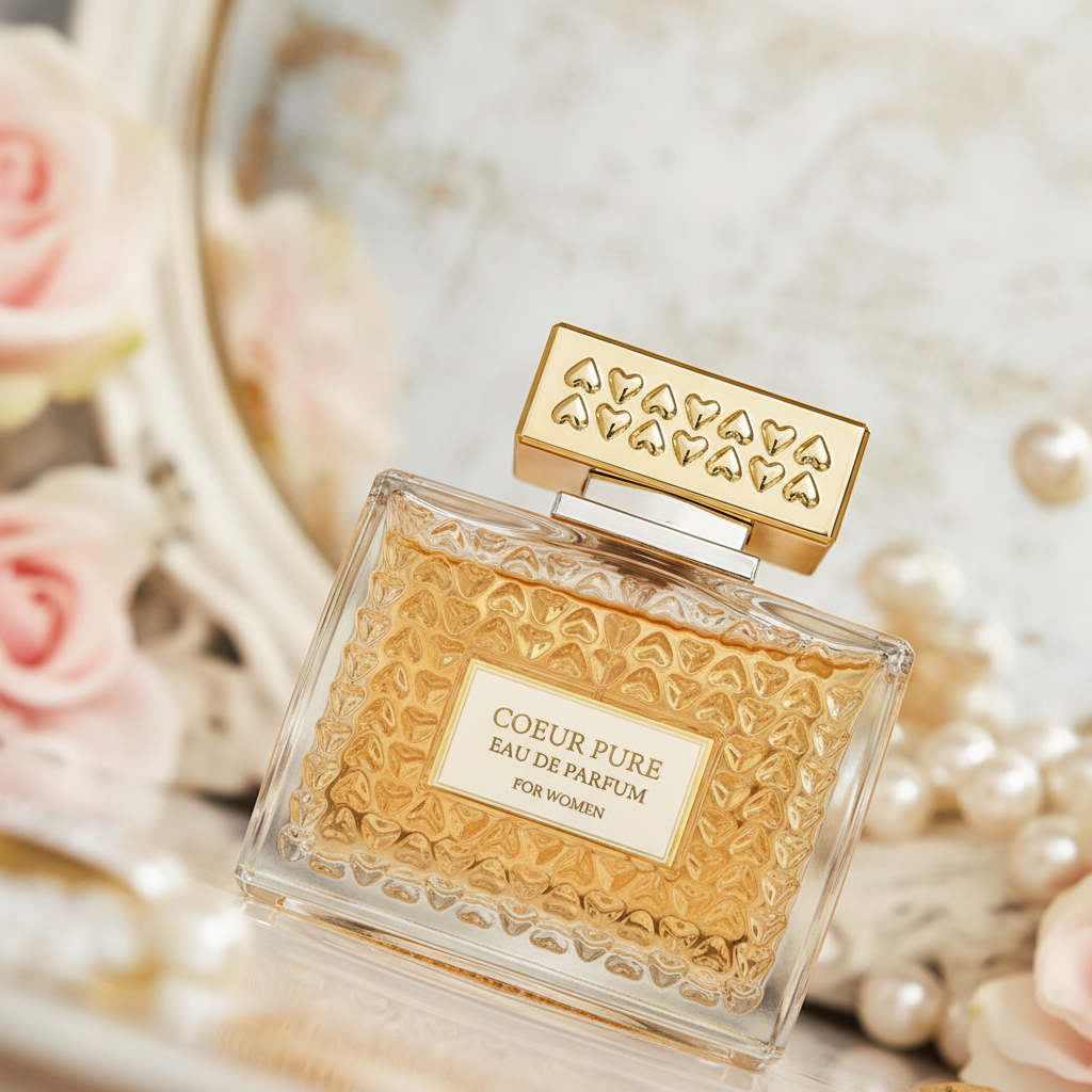 100 ml wody perfumowanej COEUR PURE Kwiatowy zapach dla kobiet 8 