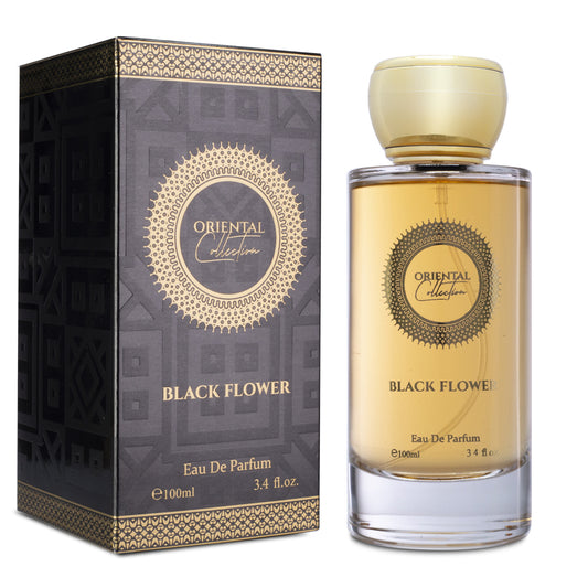 100 ml EDP BLACK FLOWER zmysłowy słodki ekscytujący zapach unisex