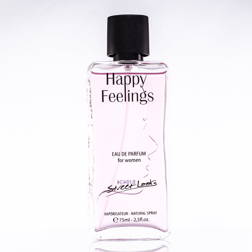 75 ml EDP HAPPY FEELINGS, kwiatowy zapach dla kobiet